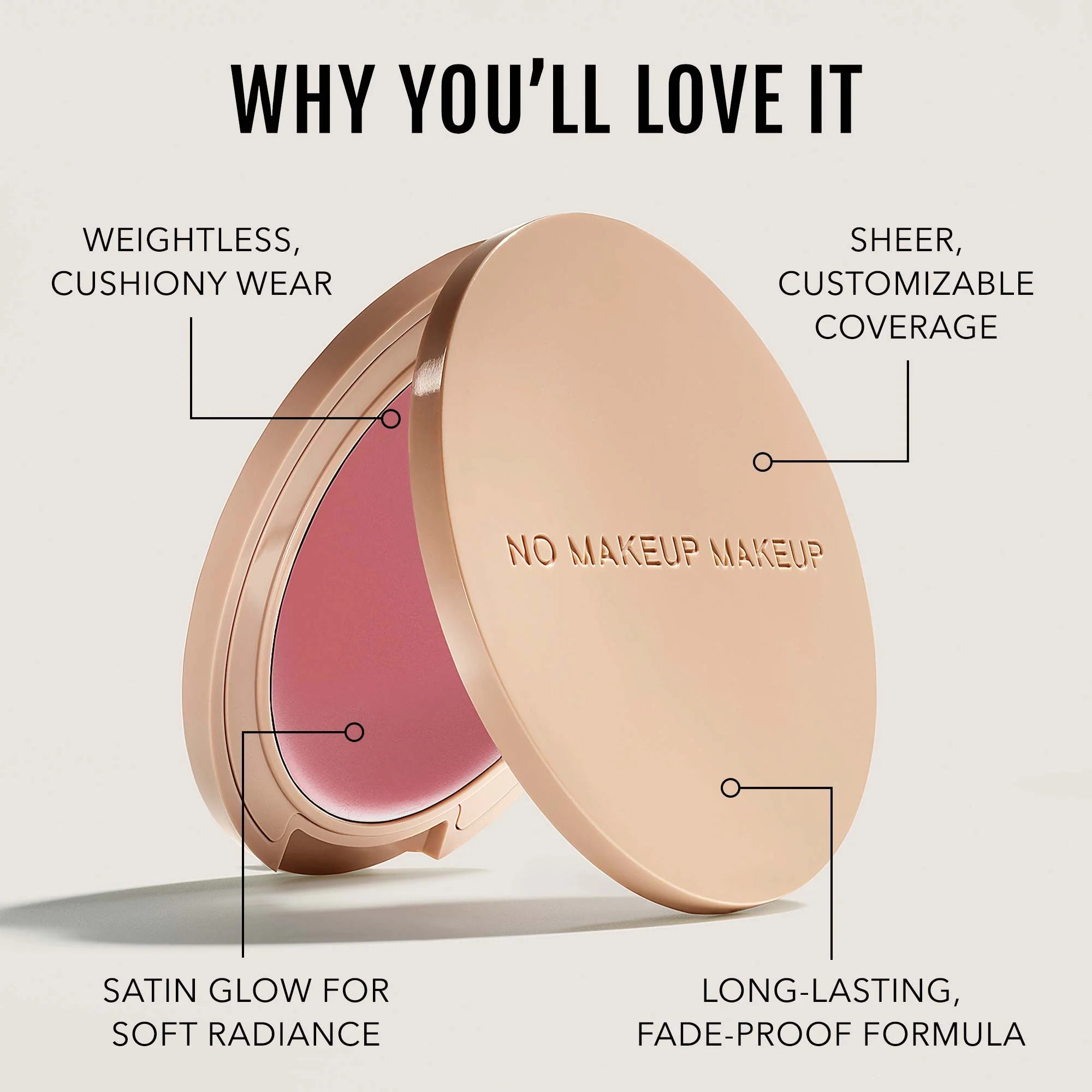 No Makeup Makeup® Blush & Lip Color - Pink - Image 4