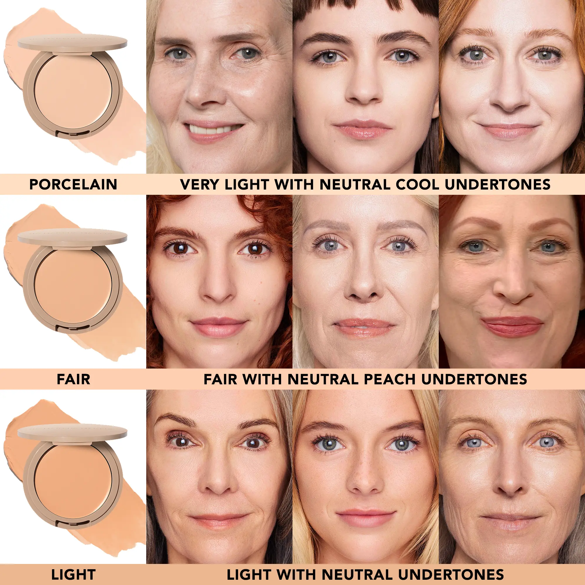 No Makeup Makeup® Foundation + Brush Duo - Porcelain - Image 6