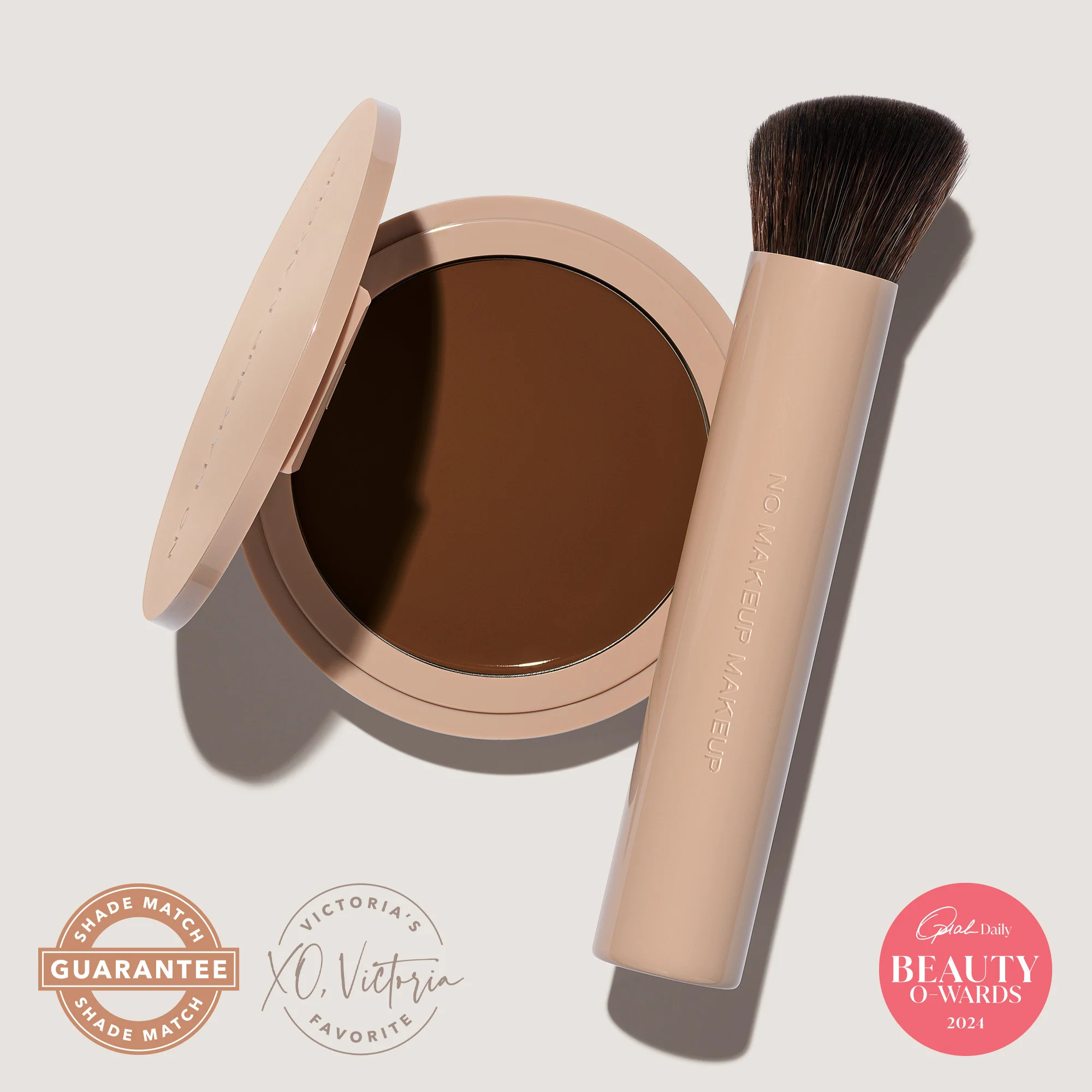 No Makeup Makeup® Foundation + Brush Duo - Deep