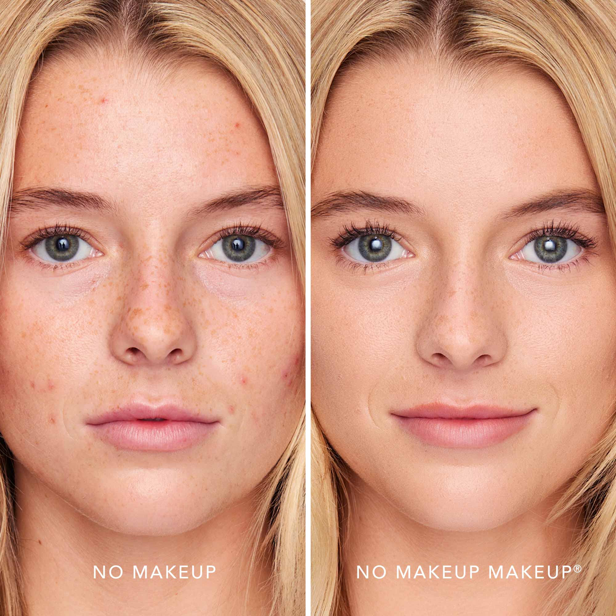 No Makeup Makeup® Foundation + Brush Duo - Light - Image 3